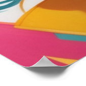 Maak vandaag een geweldige quote in Wall Art Poster (Hoek)