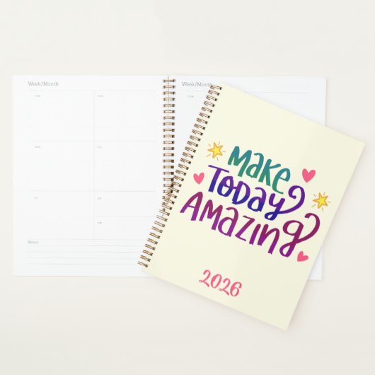 Maak vandaag een ongelofelijke Motivatie prijsopga Planner (Display)