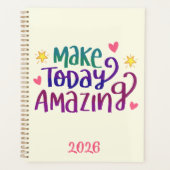 Maak vandaag een ongelofelijke Motivatie prijsopga Planner (Voorkant)