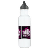 Maak vandaag een ongelooflijk Paars Roos Inspirere Waterfles (Rechts)