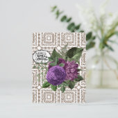 Maak vandaag een verbluffend Briefkaart voor Flora (Staand voorkant)