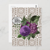 Maak vandaag een verbluffend Briefkaart voor Flora (Voorkant / Achterkant)