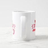 Maak Vandaag Geweldig 2 Grote Koffiekop (Achterkant)