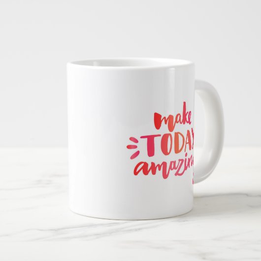 Maak Vandaag Geweldig 2 Grote Koffiekop (Voorkant rechts)