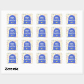 Maak Vandaag Geweldig Blauwe Rugzak School Sticker (Vel)