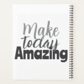 Maak Vandaag Geweldig Inspirerend Citaat Planner (Achterkant)