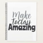 Maak Vandaag Geweldig Inspirerend Citaat Planner (Voorkant)