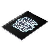 Maak vandaag geweldig notitieboek (Linkerzijde)