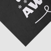 Maak Vandaag Geweldig Retro Typografie Tissuepapier (Detail)