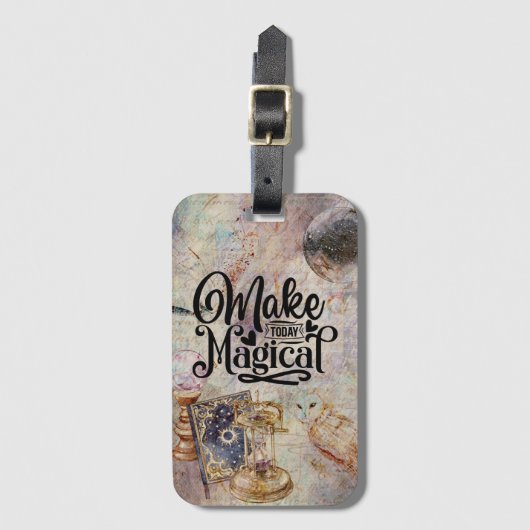 Maak vandaag Magisch Bagagelabel (Voorkant (verticaal))