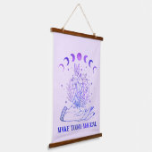 Maak Vandaag Magisch Celestiaal Hangend Wandkleed (Gebogen)