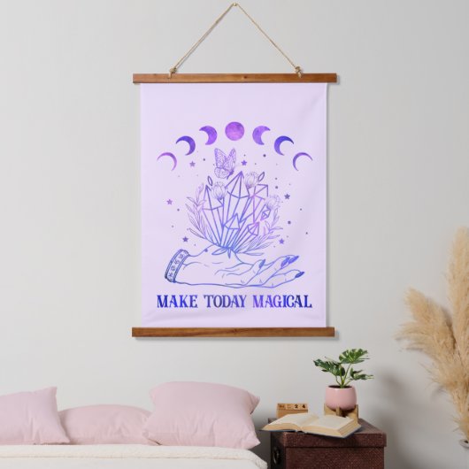 Maak Vandaag Magisch Celestiaal Hangend Wandkleed (Slaapkamer)