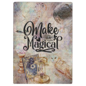 Maak vandaag Magisch Klembord (Achterkant)