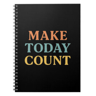 Maak vandaag nog een keuze – minimalistisch Motiva Notitieboek
