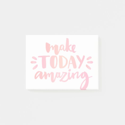Maak vandaag ongelofelijk 2 post-it® notes (Voorkant)