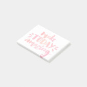 Maak vandaag ongelofelijk 2 post-it® notes (Schuin)