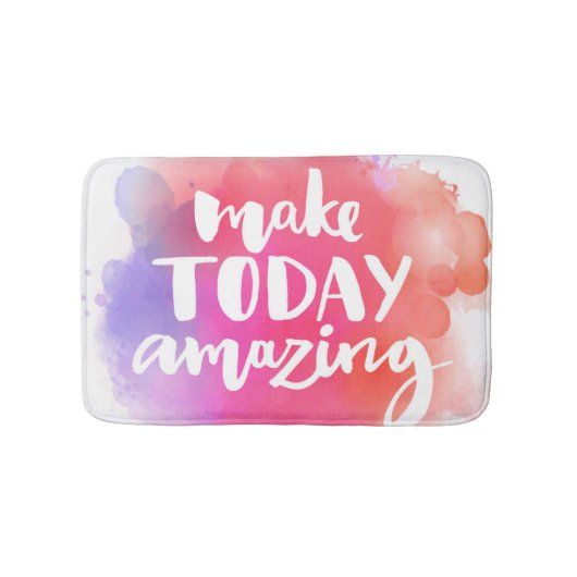 Maak vandaag ongelofelijk badmat (Voorkant)