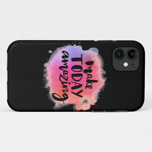 Maak vandaag ongelofelijk Case-Mate iPhone case (Achterkant (horizontaal))