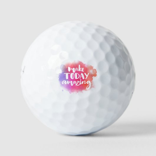 Maak vandaag ongelofelijk golfballen (Voorkant)