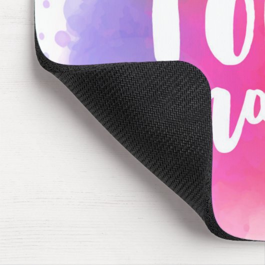 Maak vandaag ongelofelijk muismat (Hoek)