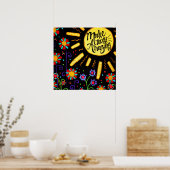 Maak vandaag ongelofelijk poster (Keuken)