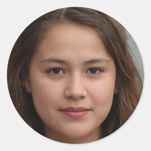 Maak vandaag ongelofelijk ronde sticker (Voorkant)