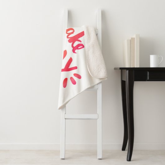 Maak vandaag ongelofelijk sherpa deken (In situ)