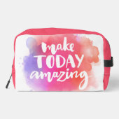 Maak vandaag ongelofelijk toilettasje (Achterkant)