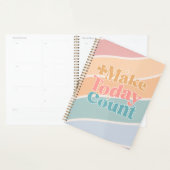 Maak vandaag tellen Inspirerend offerte Planner (Display)