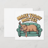 Maak Vandaag Uitmaken Kaart (Voorkant / Achterkant)