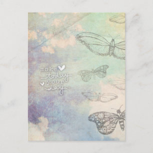 Maak vandaag uw dag briefkaart