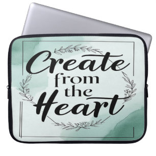 Maak vanuit de Hart optie 2 Laptop Sleeve