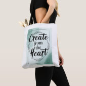 Maak vanuit de Hart optie 2 Tote Bag (Dichtbij)