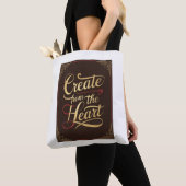 Maak vanuit de Hart optie 2 Tote Bag (Dichtbij)
