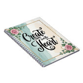 Maak vanuit het hart notitieboek (Rechterzijde)