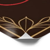 Maak vanuit het hart perfect poster (Hoek)