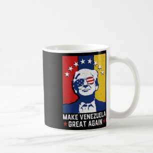 Maak Venezuela weer groot 2026 Grappige Trump Meme Koffiemok