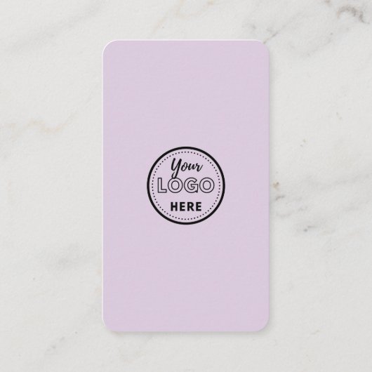 Maak verbinding met de Paarse QR-code voor sociale Visitekaartje (Achterkant)