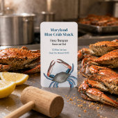 Maak verbinding met ons | QR Code Blue Crab Coasta Visitekaartje