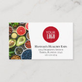 Maak verbinding met ons | QR-code Eenvoudige Logo  Visitekaartje (Voorkant)