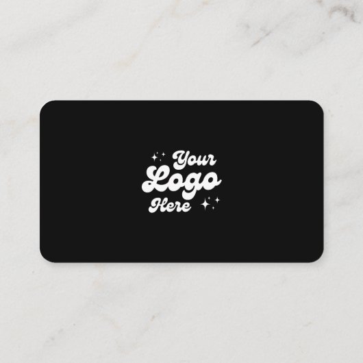 Maak verbinding met ons Social Media QR Code Black Visitekaartje (Achterkant)