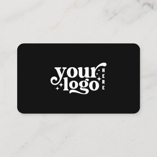 Maak verbinding met ons Social Media QR Code Black Visitekaartje (Achterkant)