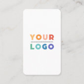 Maak verbinding met ons Social Media QR Code White Visitekaartje (Achterkant)