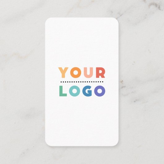 Maak verbinding met ons Social Media QR Code White Visitekaartje (Achterkant)