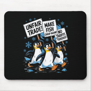 Maak vis weer goedkoop! Grappig Verzet Pinguïn Muismat
