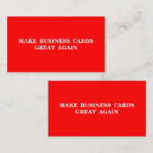 Maak Visitekaartjes weer geweldig (Voorkant / Achterkant)