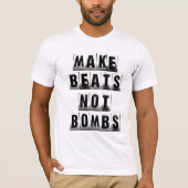 Maak vlekjes niet bombs t-shirt (Voorkant)