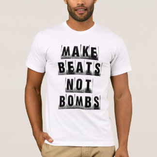 Maak vlekjes niet bombs t-shirt