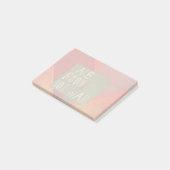 Maak voedsel geen oorlog post-it® notes (Schuin)