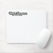 Maak vooruitgang niet Uitzonderingen Muismat (Met muis)